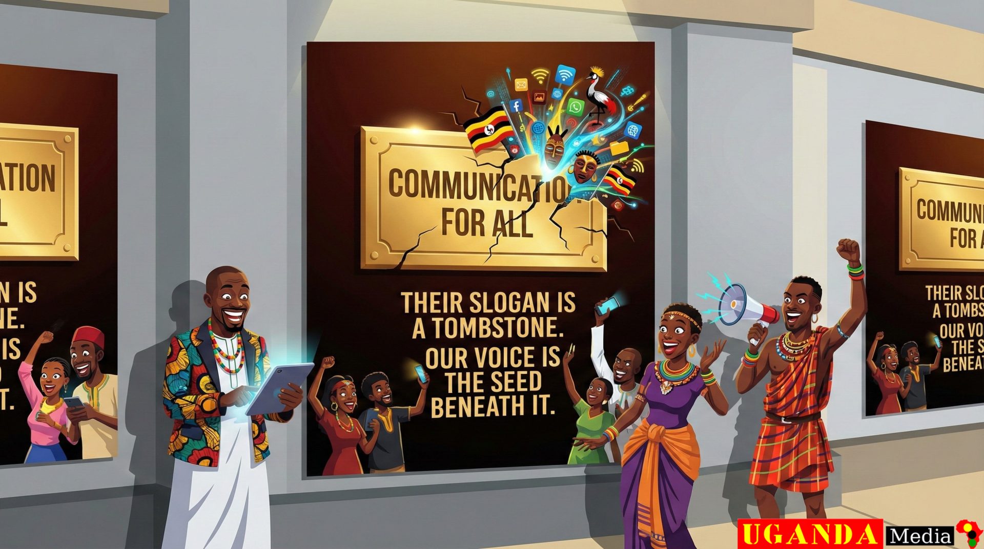 Uganda internet shutdown 2026 UCC directive