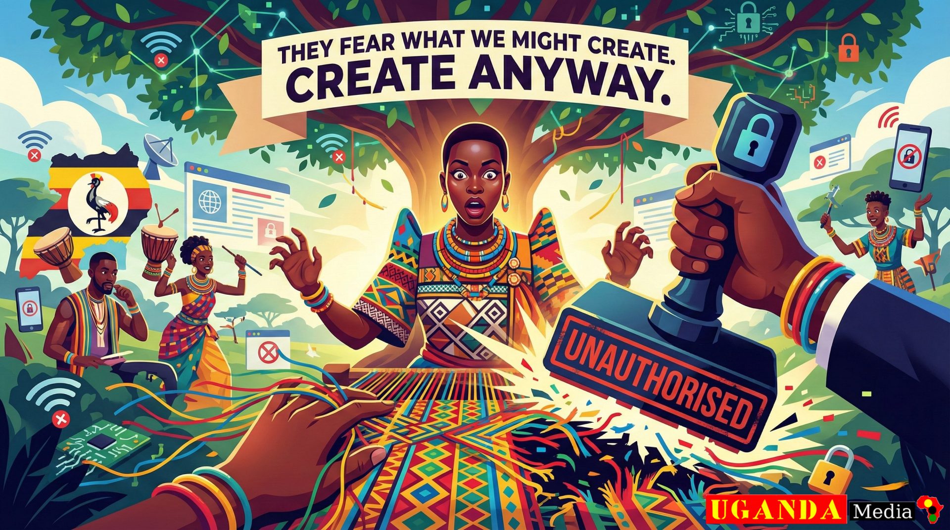 Uganda internet shutdown 2026 UCC directive