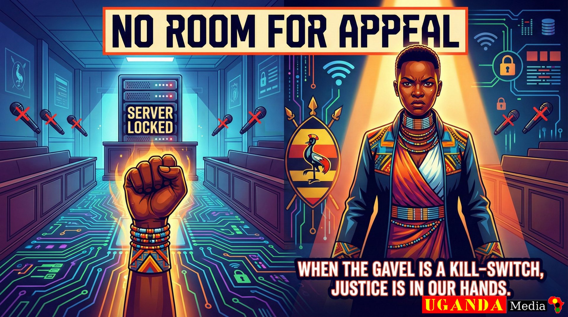 Uganda internet shutdown 2026 UCC directive