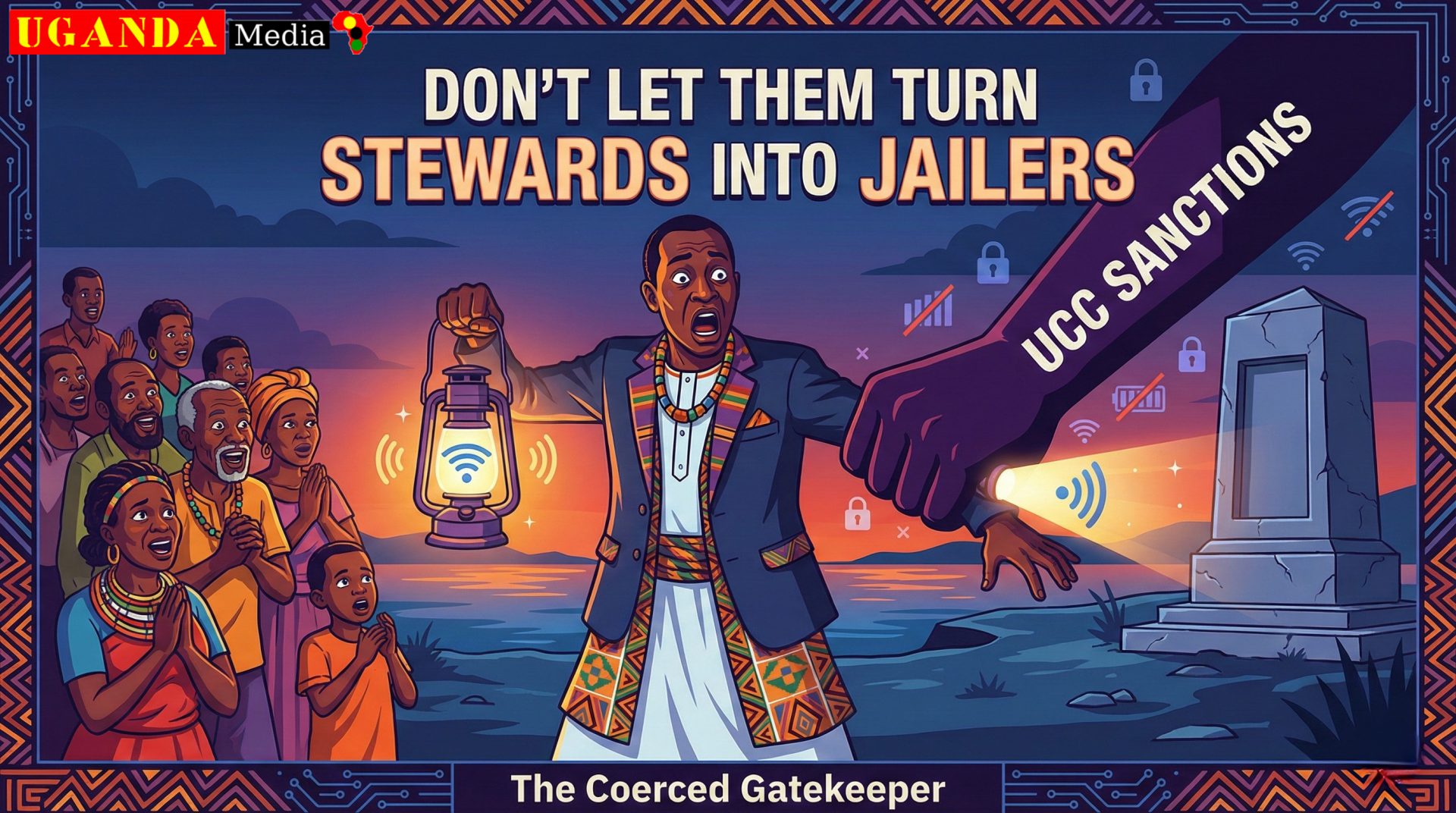 Uganda internet shutdown 2026 UCC directive