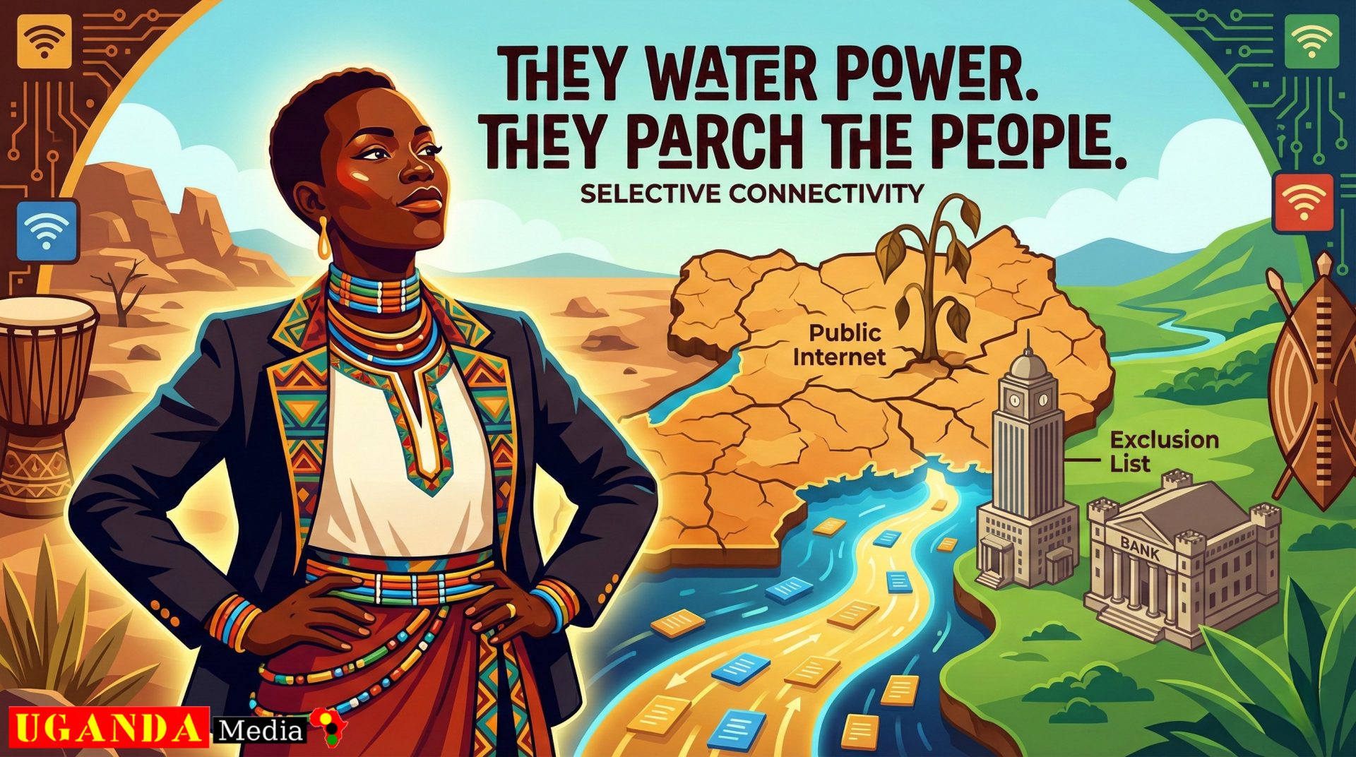 Uganda internet shutdown 2026 UCC directive